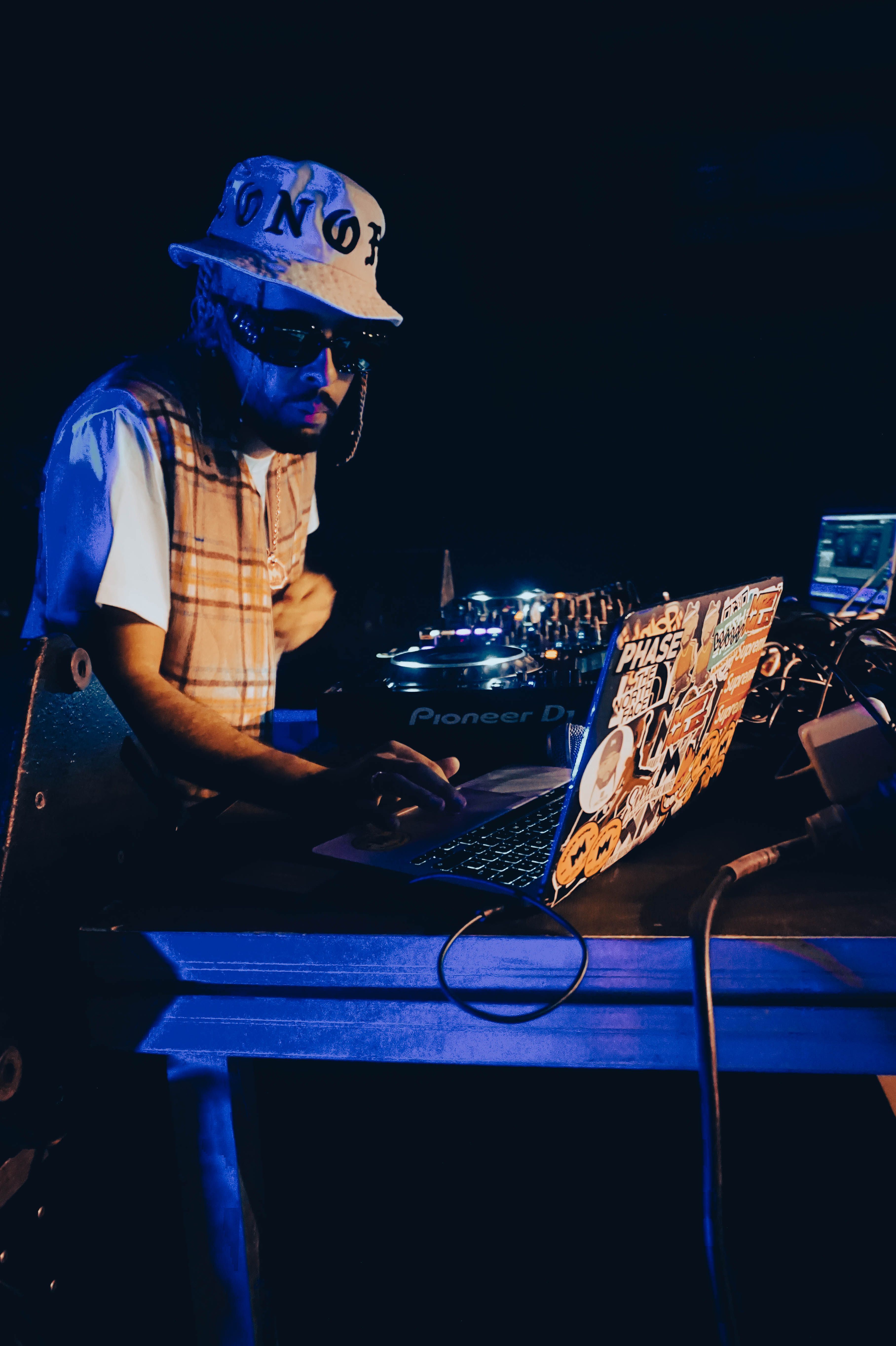 DJ Banxx performing at an event